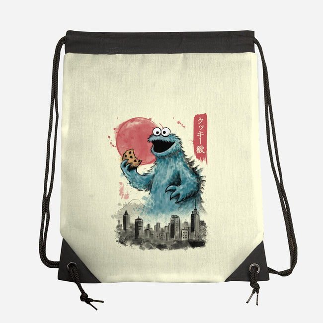 Cookie Kaiju-None-Drawstring-Bag-NMdesign