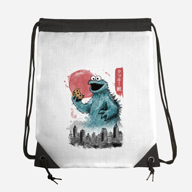 Cookie Kaiju-None-Drawstring-Bag-NMdesign