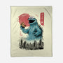 Cookie Kaiju-None-Fleece-Blanket-NMdesign
