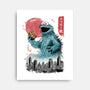 Cookie Kaiju-None-Stretched-Canvas-NMdesign