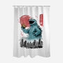 Cookie Kaiju-None-Polyester-Shower Curtain-NMdesign