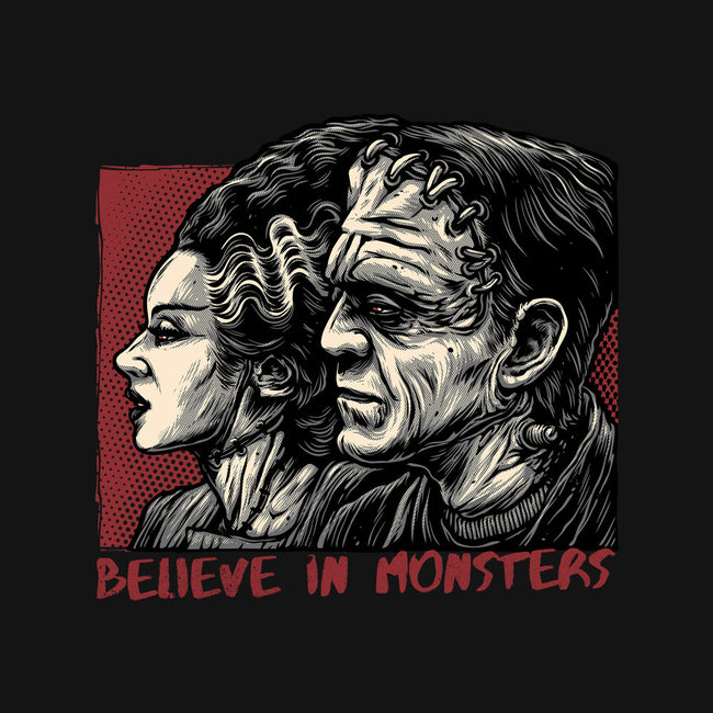 Believe In Monsters-Mens-Premium-Tee-glitchygorilla