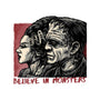 Believe In Monsters-Mens-Heavyweight-Tee-glitchygorilla