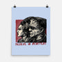 Believe In Monsters-None-Matte-Poster-glitchygorilla