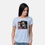 Believe In Monsters-Womens-Basic-Tee-glitchygorilla