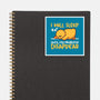 Sleeping Duck With Problems-None-Glossy-Sticker-NemiMakeit