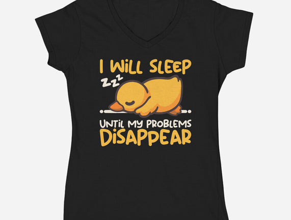 Sleeping Duck With Problems