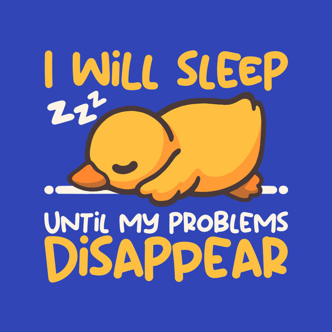 Sleeping Duck With Problems-Mens-Premium-Tee-NemiMakeit