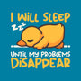 Sleeping Duck With Problems-None-Adjustable Tote-Bag-NemiMakeit