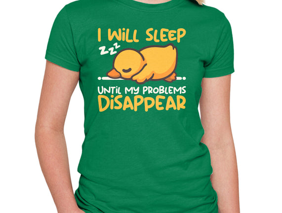 Sleeping Duck With Problems