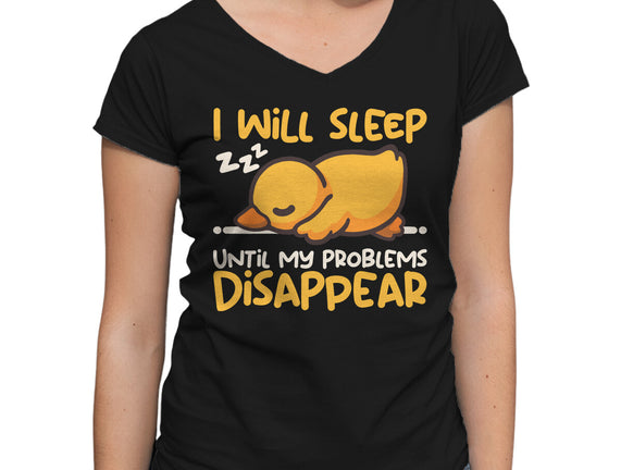 Sleeping Duck With Problems