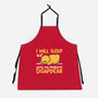 Sleeping Duck With Problems-Unisex-Kitchen-Apron-NemiMakeit