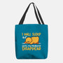 Sleeping Duck With Problems-None-Basic Tote-Bag-NemiMakeit
