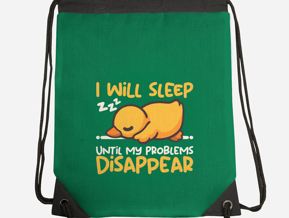 Sleeping Duck With Problems