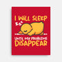 Sleeping Duck With Problems-None-Stretched-Canvas-NemiMakeit