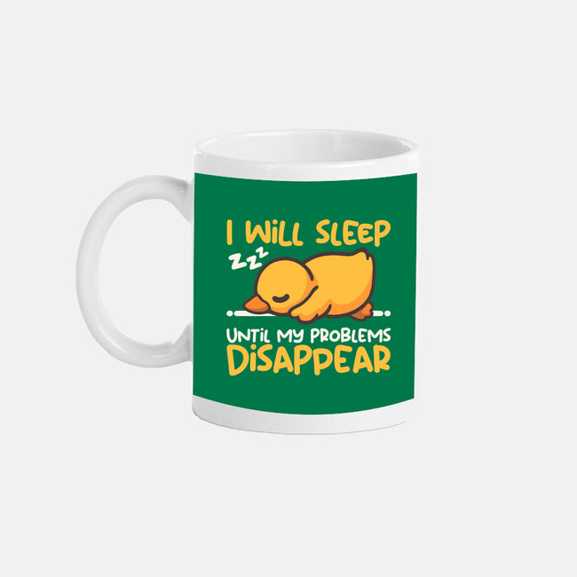 Sleeping Duck With Problems-None-Mug-Drinkware-NemiMakeit