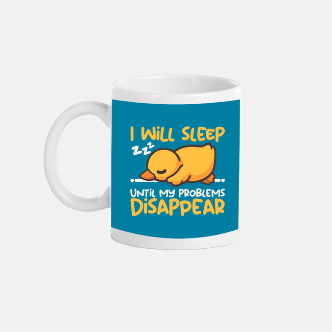 Sleeping Duck With Problems-None-Mug-Drinkware-NemiMakeit