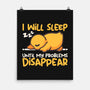 Sleeping Duck With Problems-None-Matte-Poster-NemiMakeit