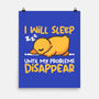 Sleeping Duck With Problems-None-Matte-Poster-NemiMakeit