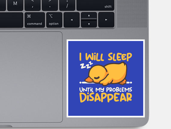 Sleeping Duck With Problems