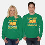Sleeping Duck With Problems-Unisex-Crew Neck-Sweatshirt-NemiMakeit