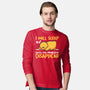 Sleeping Duck With Problems-Mens-Long Sleeved-Tee-NemiMakeit