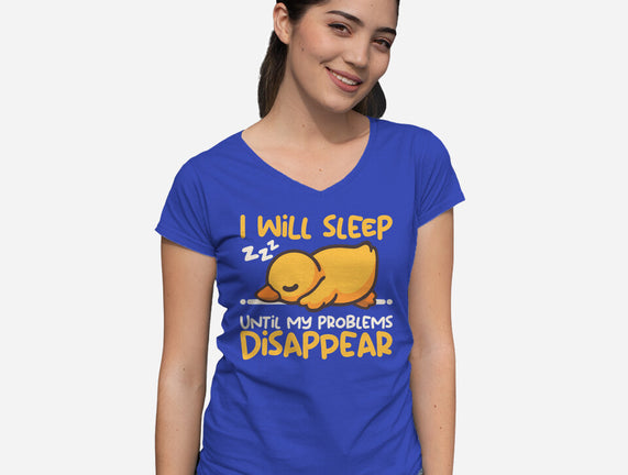 Sleeping Duck With Problems