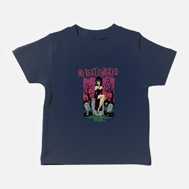 No Rest For The Wicked-Baby-Basic-Tee-P1yu5h