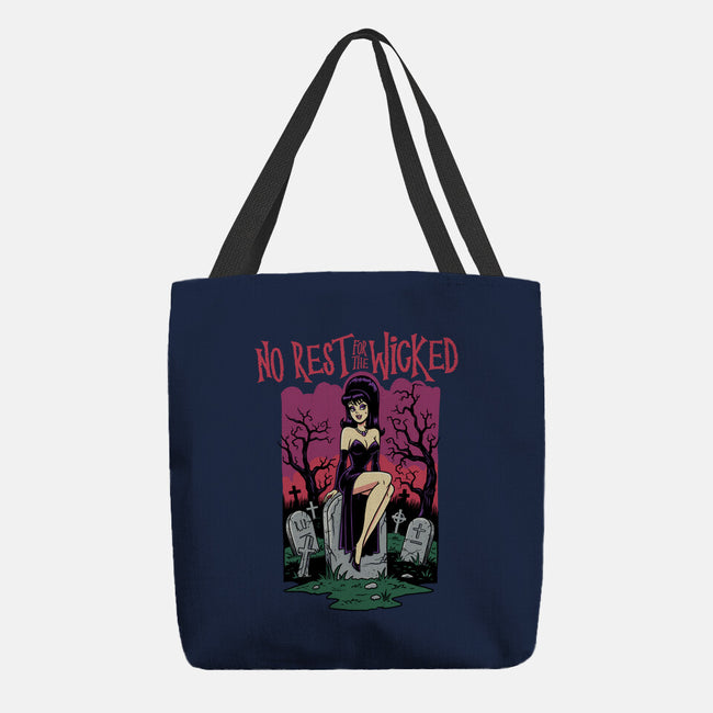 No Rest For The Wicked-None-Basic Tote-Bag-P1yu5h