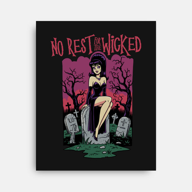 No Rest For The Wicked-None-Stretched-Canvas-P1yu5h