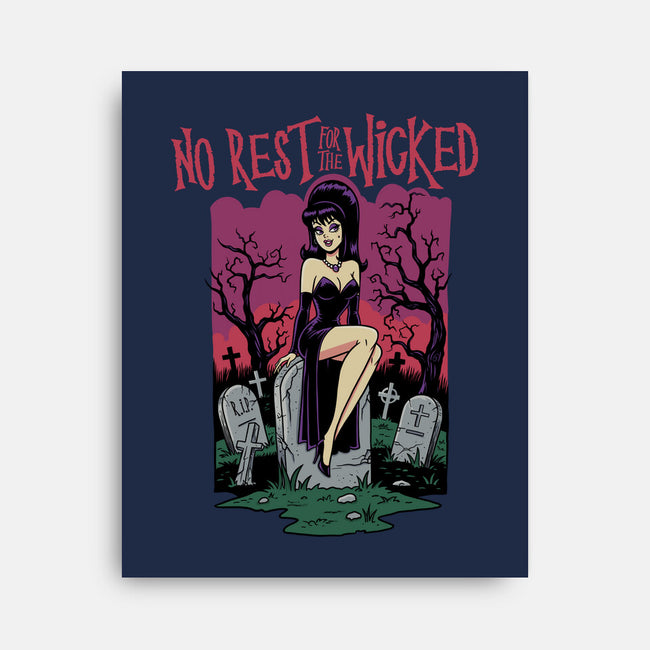 No Rest For The Wicked-None-Stretched-Canvas-P1yu5h