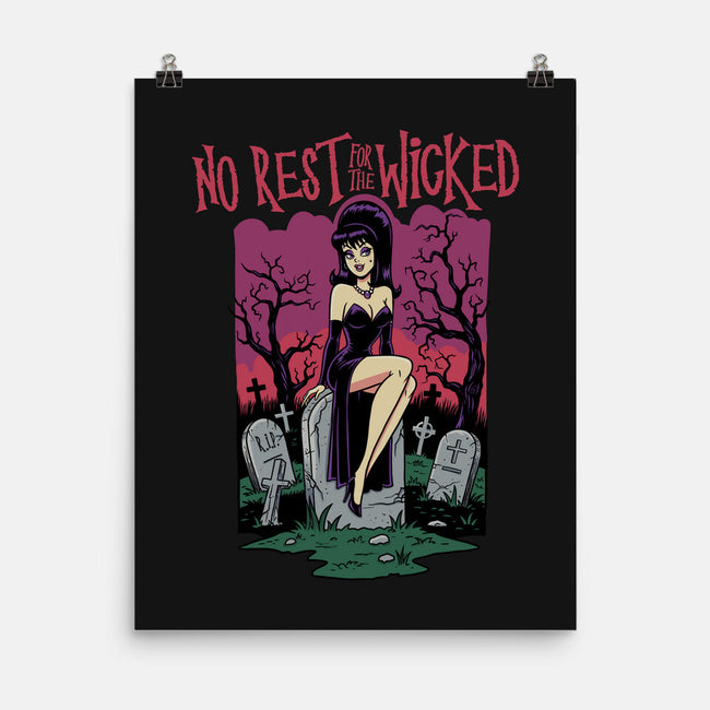 No Rest For The Wicked-None-Matte-Poster-P1yu5h