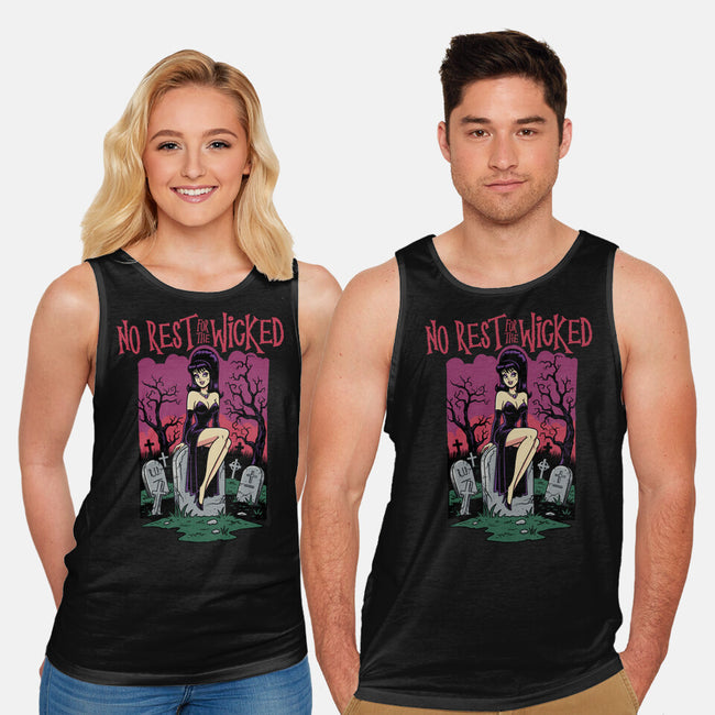 No Rest For The Wicked-Unisex-Basic-Tank-P1yu5h