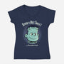 Spooky But Sweet-Womens-V-Neck-Tee-P1yu5h