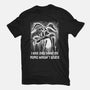 Coyote Under The Rain-Mens-Heavyweight-Tee-zascanauta