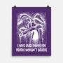 Coyote Under The Rain-None-Matte-Poster-zascanauta