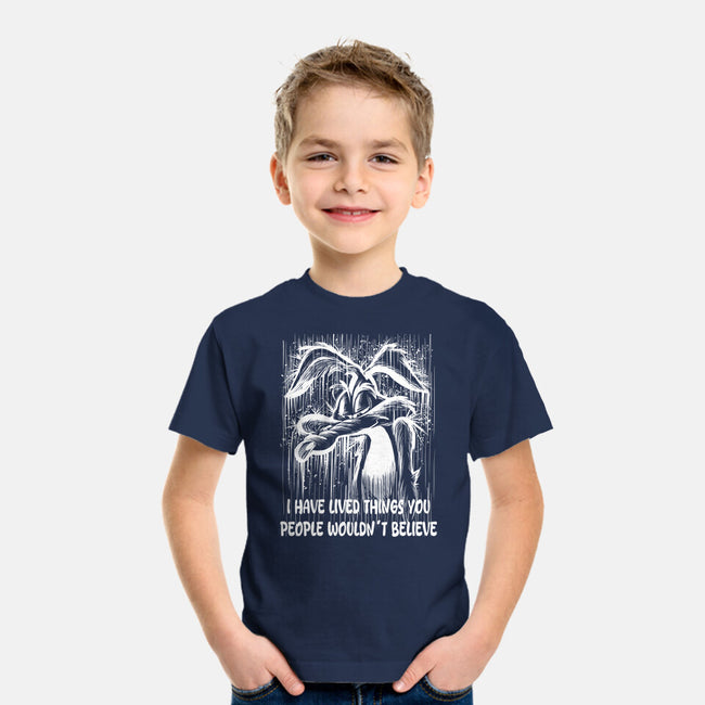 Coyote Under The Rain-Youth-Basic-Tee-zascanauta