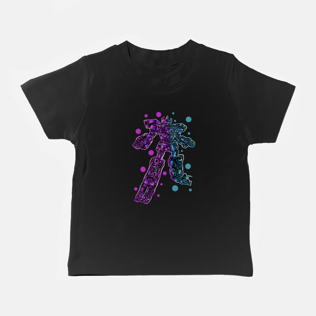 Neon Megazord-Baby-Basic-Tee-nickzzarto