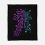 Neon Megazord-None-Fleece-Blanket-nickzzarto