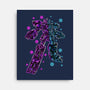 Neon Megazord-None-Stretched-Canvas-nickzzarto