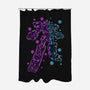 Neon Megazord-None-Polyester-Shower Curtain-nickzzarto