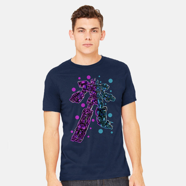 Neon Megazord-Mens-Heavyweight-Tee-nickzzarto