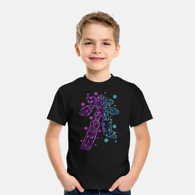 Neon Megazord-Youth-Basic-Tee-nickzzarto
