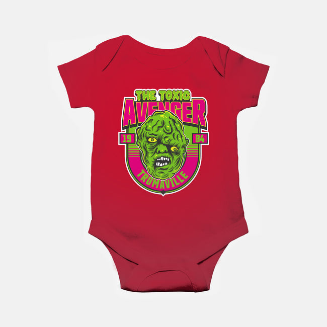 Toxie The Monster-Baby-Basic-Onesie-CarloJ1956