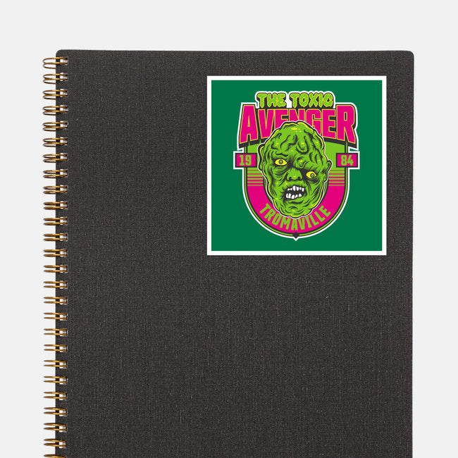 Toxie The Monster-None-Glossy-Sticker-CarloJ1956