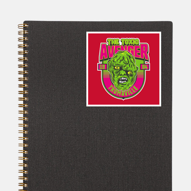 Toxie The Monster-None-Glossy-Sticker-CarloJ1956
