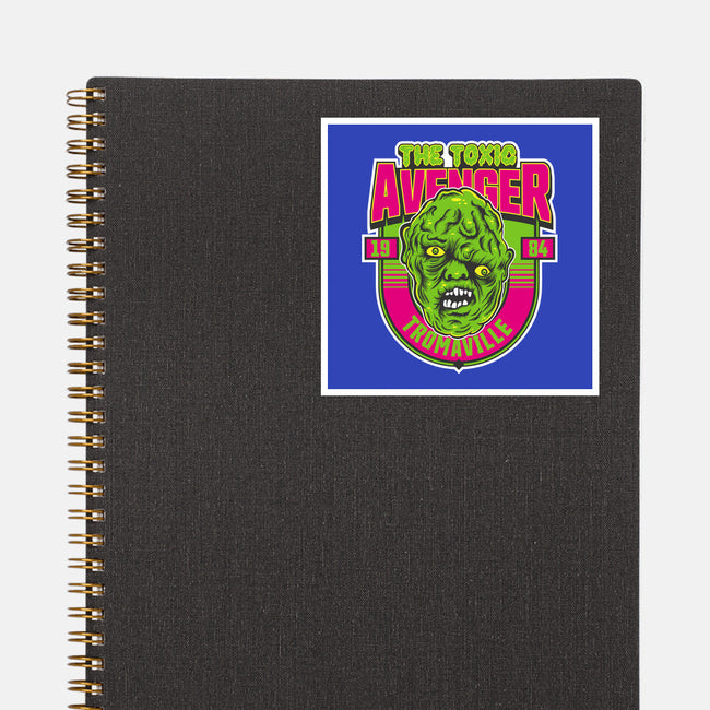 Toxie The Monster-None-Glossy-Sticker-CarloJ1956