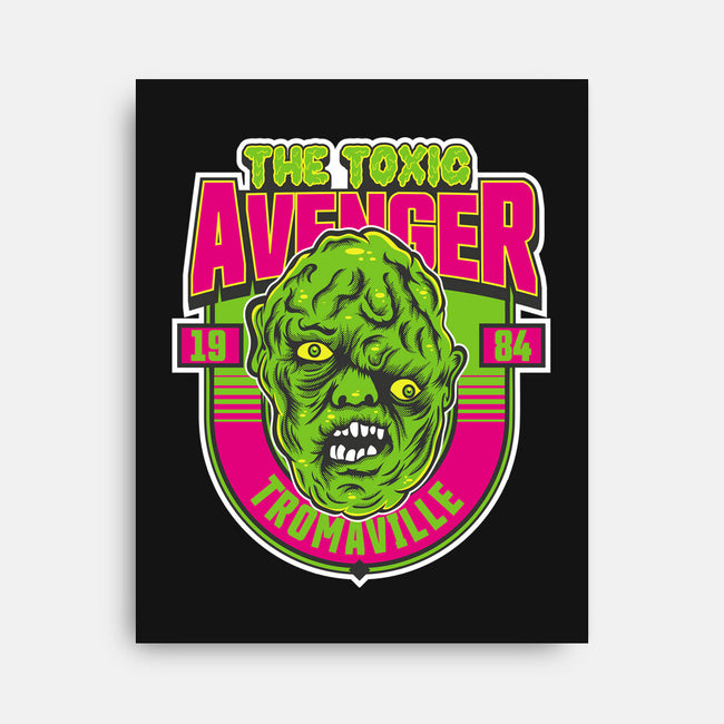 Toxie The Monster-None-Stretched-Canvas-CarloJ1956