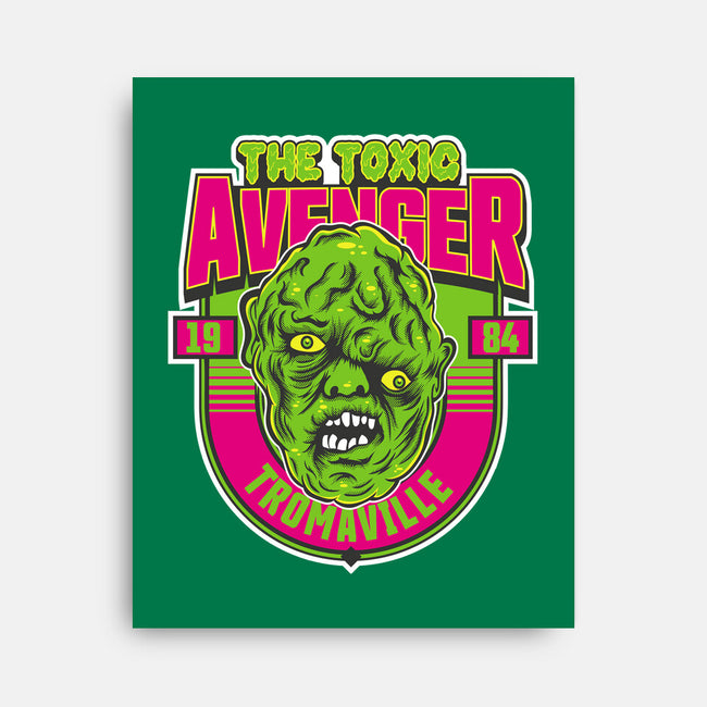 Toxie The Monster-None-Stretched-Canvas-CarloJ1956