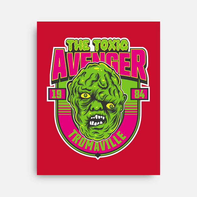 Toxie The Monster-None-Stretched-Canvas-CarloJ1956